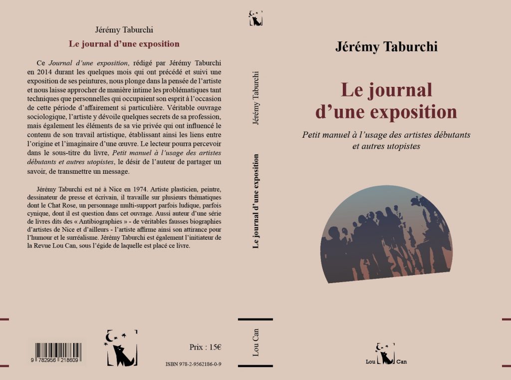 Couverture du journal d'une exposition